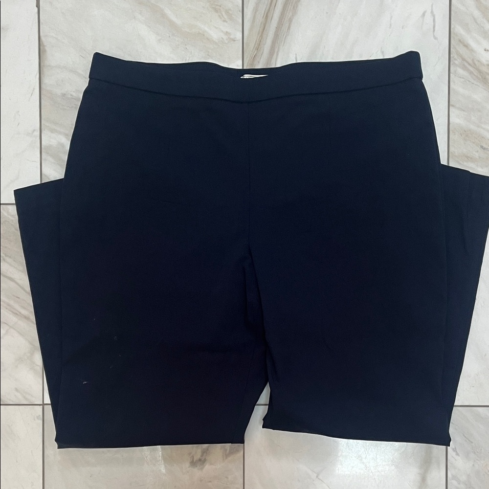 Dana Buchman Women's Navy Pants - Picture 2 of 5